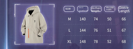 Chaqueta Táctica Hombre Bolsillos Irregulares Corte Oversized - Image 7