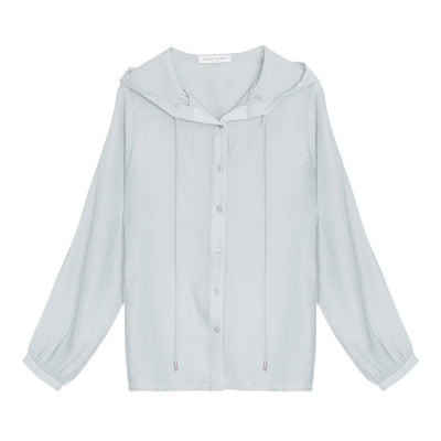 Blusa Casual con Capucha y Protección Solar para Mujer - Image 16