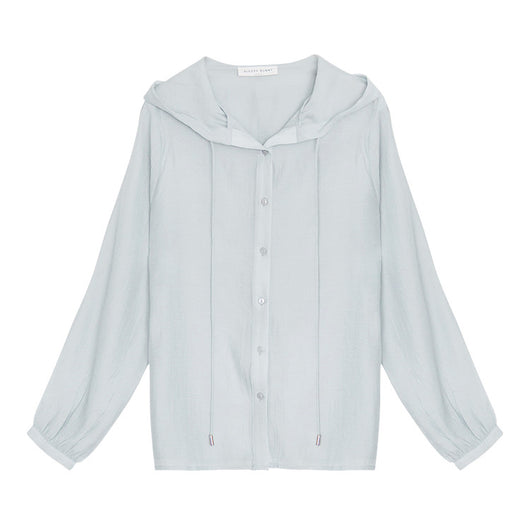 Blusa Casual con Capucha y Protección Solar para Mujer - Image 16