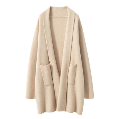 Abrigo Tejido de Largo Medio para Mujer - Colección Otoño Invierno - Image 5