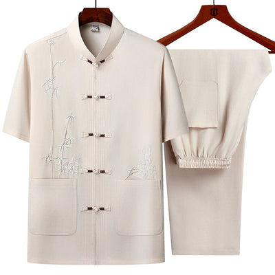 Camisa de Manga Corta Ice Silk para Hombre - Image 9