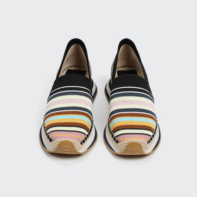 Zapatos Casuales Coreanos de Algodón y Lino para Mujer - Image 8