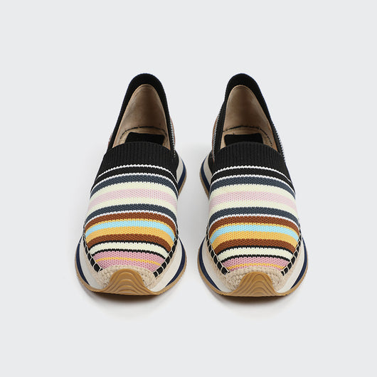 Zapatos Casuales Coreanos de Algodón y Lino para Mujer - Image 8