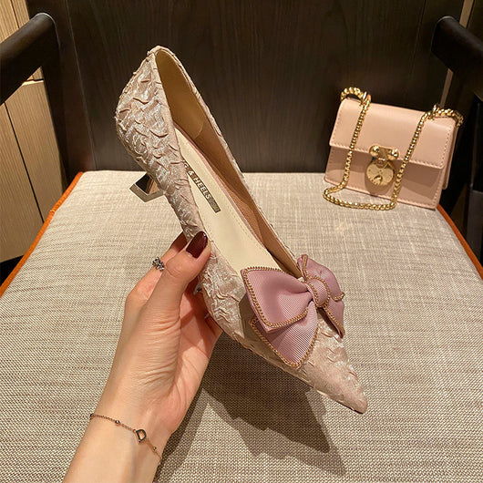 Zapatos Elegantes con Moño para Primavera y Otoño - Image 15