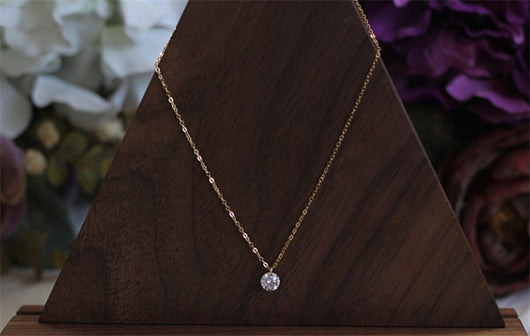 Collar de Circonita y Diamante - Image 6