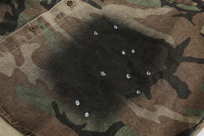 Camisa Hombre Camuflaje Vintage con Efecto Tinta Desgastada - Image 22