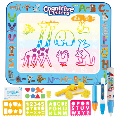 Tapete de Lienzo Acuático para Letras - Pizarra Educativa Cognitiva para Niños - Image 5