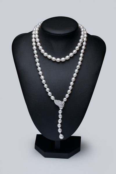 Collar Cadena de Perlas de Agua Dulce - Diseño Clásico y Elegante - Image 7