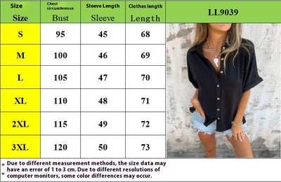Blusa Casual de Cuello Vuelto para Mujer - Image 12