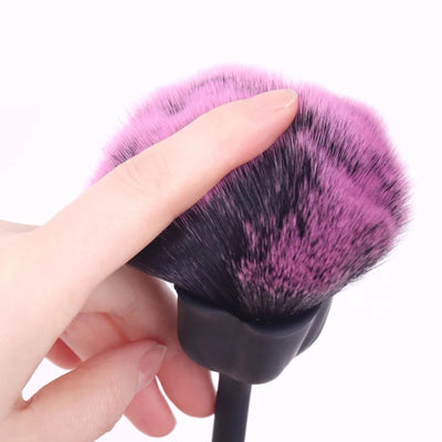 Brocha Aplicadora de Polvo Suelto Rose - Herramienta de Maquillaje Profesional - Image 13