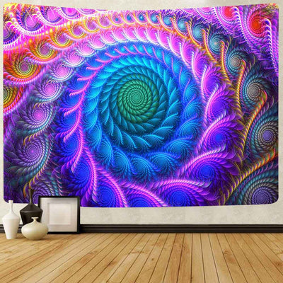 Tapiz Decorativo Colgante con Silueta de Árbol y Mar para Playa - Image 29