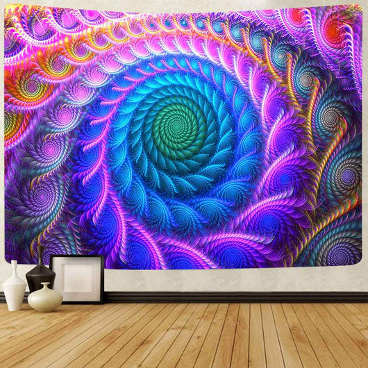 Tapiz Decorativo Colgante con Silueta de Árbol y Mar para Playa - Image 29