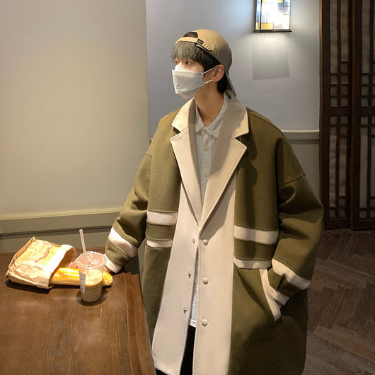 Chaqueta Trench Tweed Casual con Detalles de Moda Urbana - Image 3
