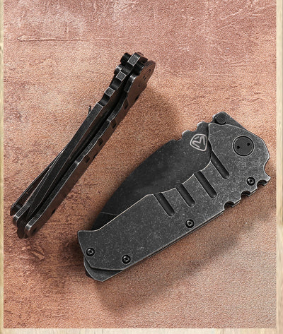 Cuchillo Táctico Plegable de Acero Reforzado para Aventuras al Aire Libre - Image 11