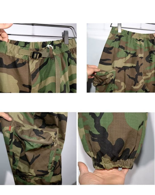 Pantalones de Trabajo Casual Camuflaje Retro para Hombre - Image 8