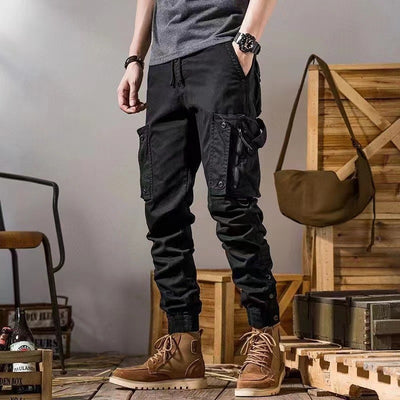 Pantalones Tácticos de Trabajo para Hombre - Corte Recto y Funcional - Image 4