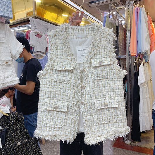 Chaleco Cardigan Suelto Mujer Cuello V Multiuso - Image 7