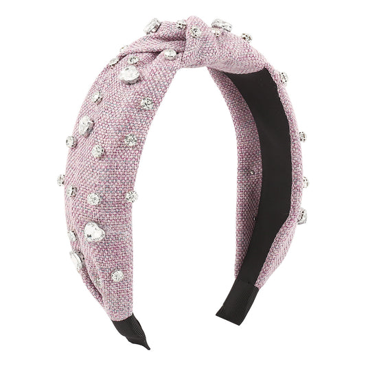 Diadema de Diamantes Corazón - Diseño Europeo Minimalista y Elegante - Image 2