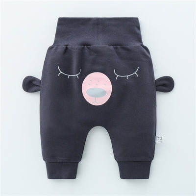 Pantalones Harem Protectores de Cintura Alta para Niñas - Otoño - Image 12