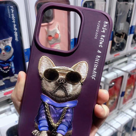 Funda Protectora para Teléfono con Diseño Gafas Trendy