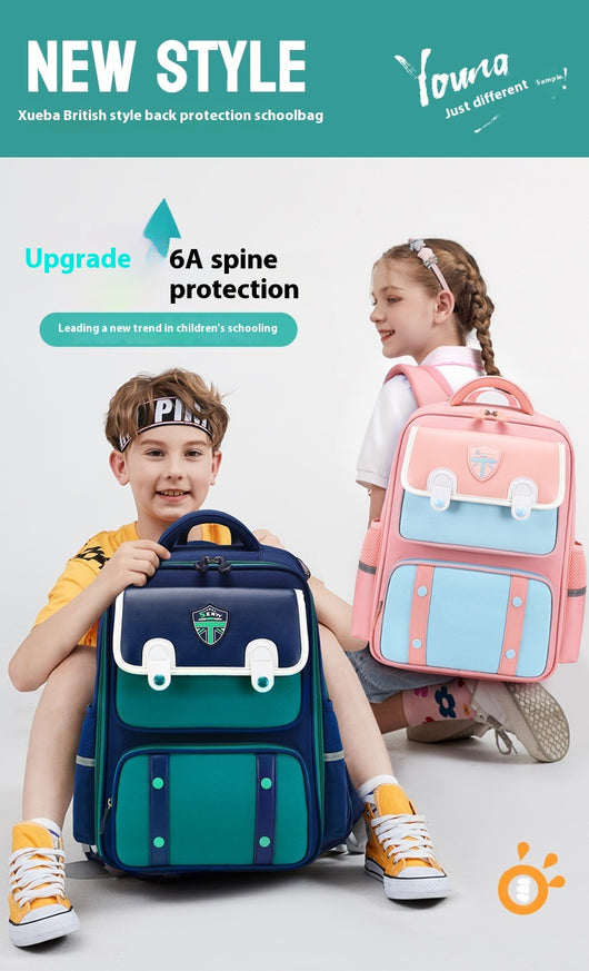 Mochila Escolar con Protección Espinal y Alivio de Carga - Resistente al Agua - Image 11