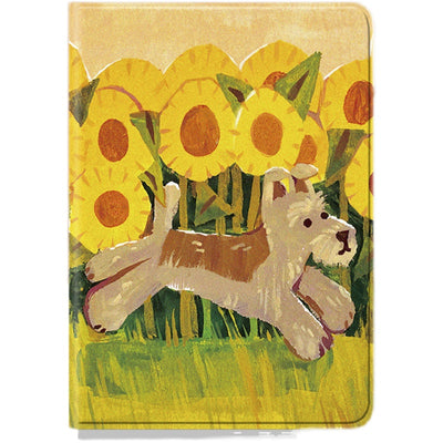 Protector de Piso Girasol con Schnauzer - Diseño Adorable - Image 5