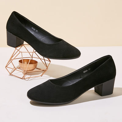 Zapatos Ejecutivos de Gamuza Suave para Mujer - Comodidad Profesional - Image 3