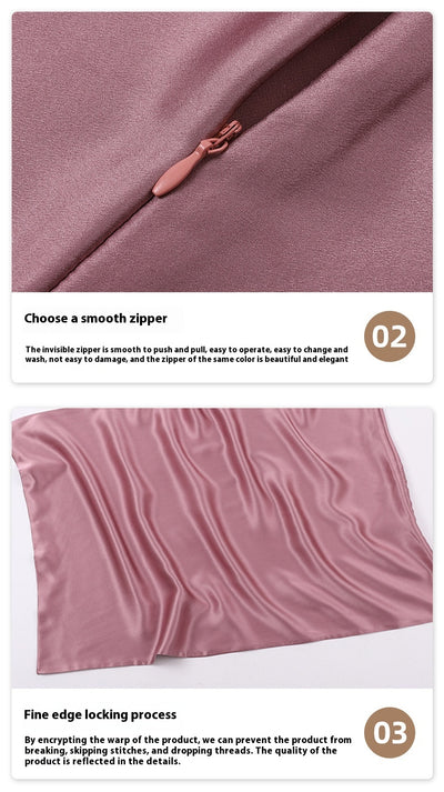 Funda de Almohada de Seda Doble Cara 19 M - Image 13