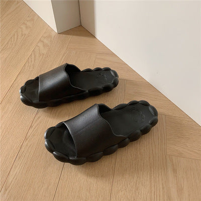 Sandalias Verano Plataforma Gruesa Estilo Corazón para Niña