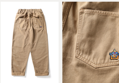 Pantalones Rectos Bordados Unisex - Jeans Tejidos de Diseño Urbano - Image 11