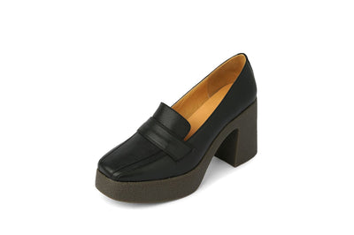 Zapatos Cómodos para Mujer con Tacón Grueso - Estilo Casual Diario - Image 9