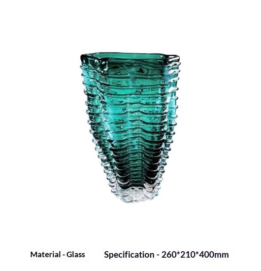Jarrón de Cristal Nórdico con Plato de Frutas Decorativo - Image 6
