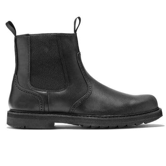Botas Altas Casuales para Hombre con Acabado Esmerilado Negro - Image 2
