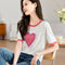 Camiseta Ligera Transpirable Fashion Love - Playera Básica Cómoda