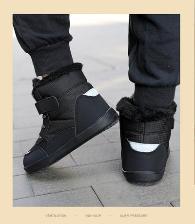 Botas de Nieve Infantiles Impermeables con Forro de Terciopelo - Image 15