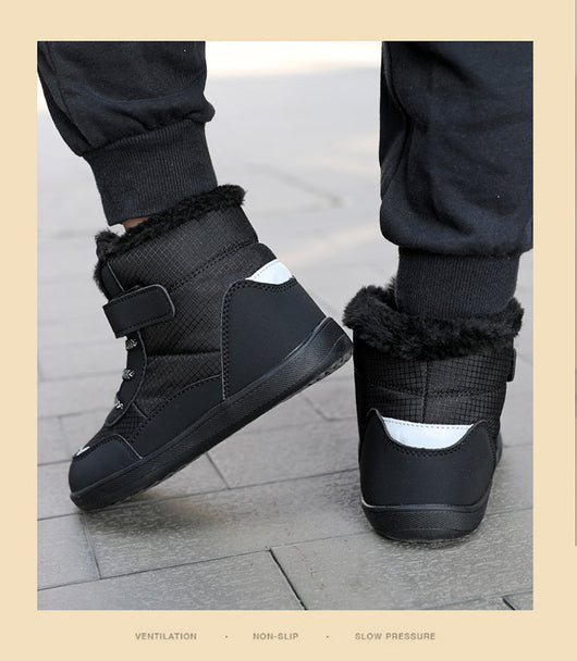 Botas de Nieve Infantiles Impermeables con Forro de Terciopelo - Image 15