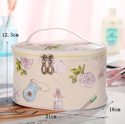 Bolsa de Cosméticos Portátil de Gran Capacidad - Image 9