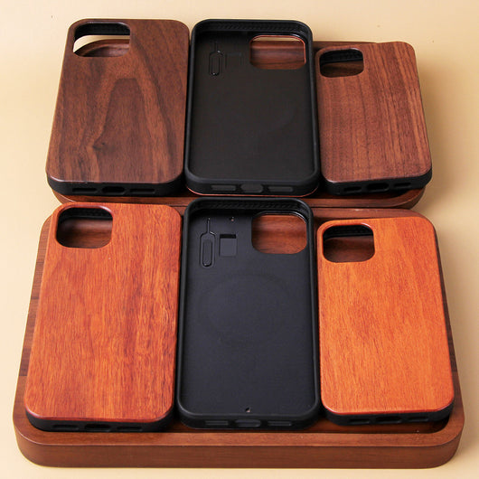 Funda Protectora de Madera Maciza para Teléfono - Image 12