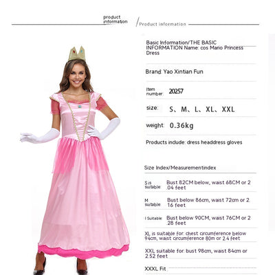 Vestido de Princesa para Halloween y Fiestas Temáticas - Image 17