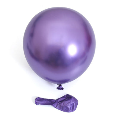 Cadena de Globos Metálicos Púrpura y Azul Estilo Instagram - Image 9