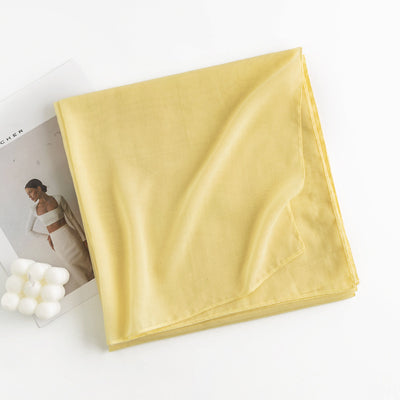 Bufanda de Cachemira Artificial Patrón Espiga Monocromática para Mujer - Image 18