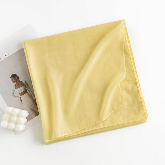 Bufanda de Cachemira Artificial Patrón Espiga Monocromática para Mujer - Image 18