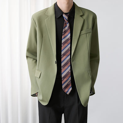 Blazer Casual Elegante Estilo Coreano para Hombre - Image 21