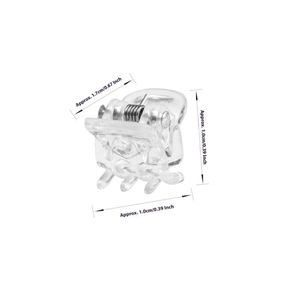 Pinza Claw Clip Negra Mate Mini 1cm - Accesorio Perfecto para Flequillos y Cabello Suelto - Image 18