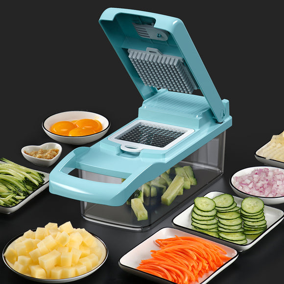 Picador Multifunción de Verduras - Cortador de Cebolla, Papa y Vegetales