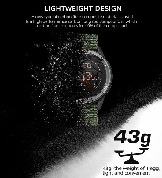 Reloj Inteligente Deportivo con Podómetro y Brújula - Image 4