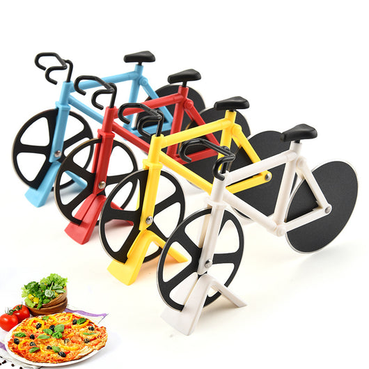 Cortador de Pizza en Forma de Bicicleta - Rueda Acero Inoxidable - Image 21