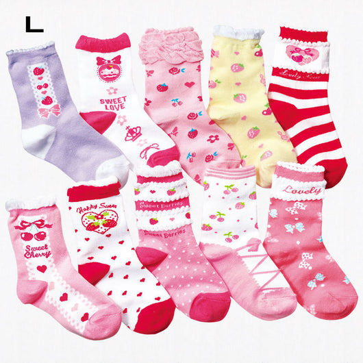 Pack 10 Calcetines Deportivos Niña Absorbentes de Algodón - Image 14
