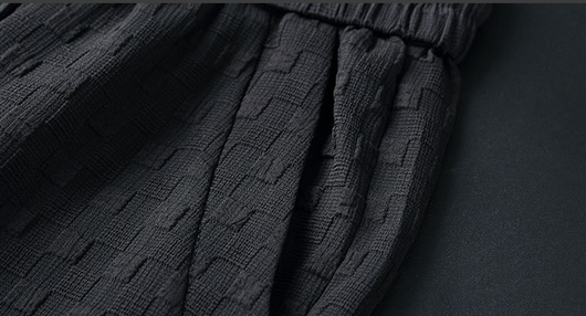 Traje Casual Hombre Cuello Estampado Oscuro - Image 13