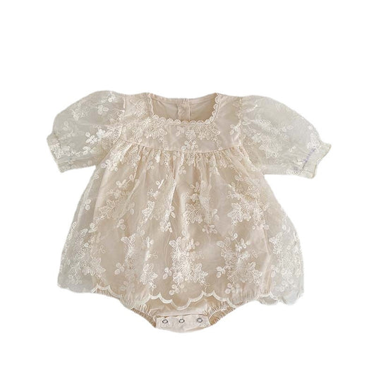 Mono de Bebé Niña con Malla Bordada y Diseño Elegante - Image 9